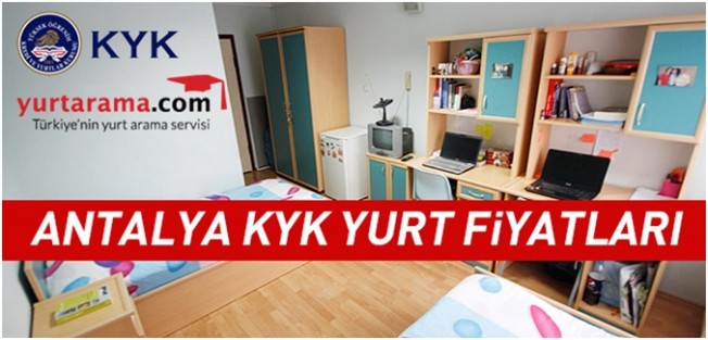 Antalya KYK Yurt Fiyatları